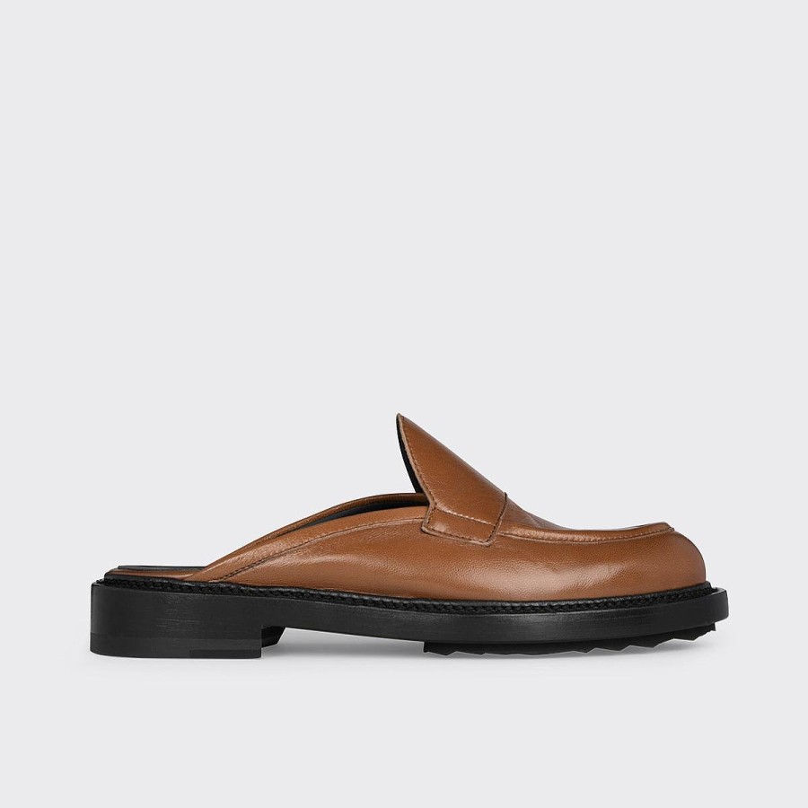 Pierre Hardy John Mule Cognac Mules & Sandals