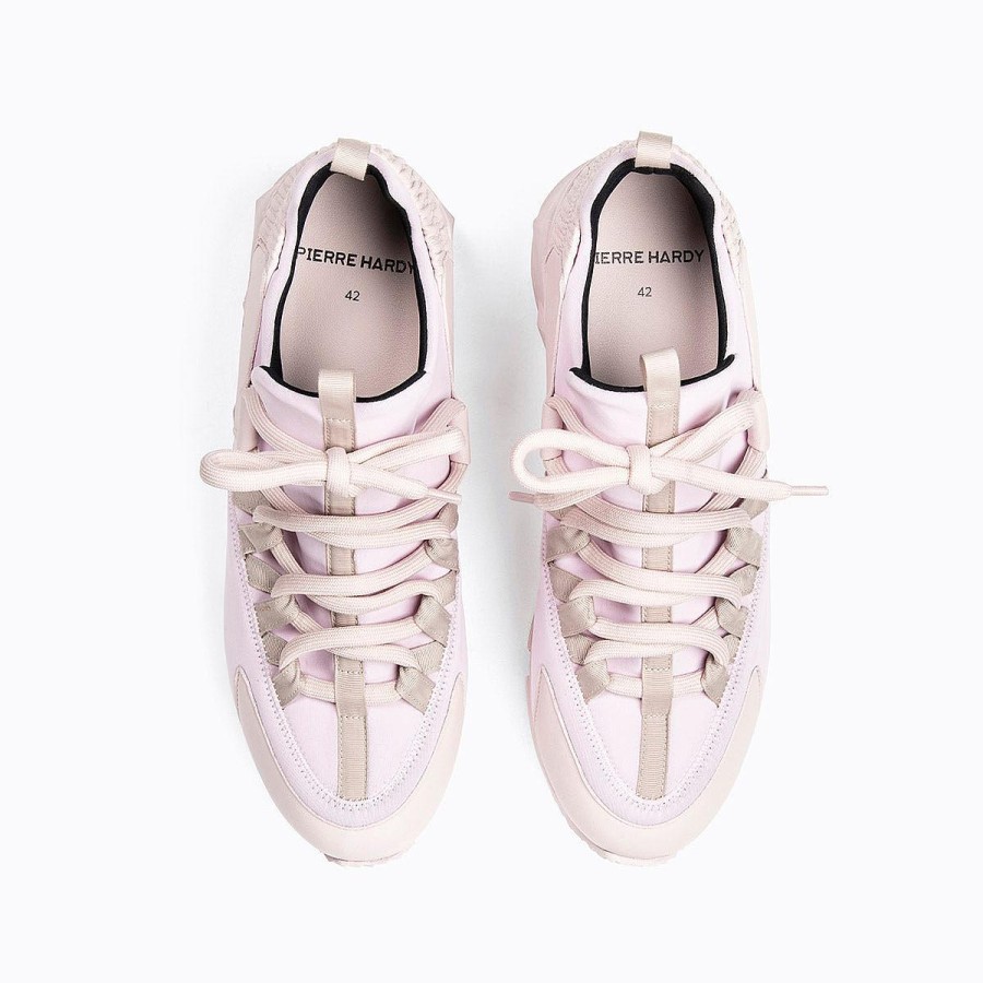 Pierre Hardy Trek Comet Sneakers Pink Sneakers