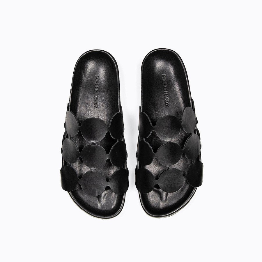 Pierre Hardy Bulles Mule Black Mules & Sandals