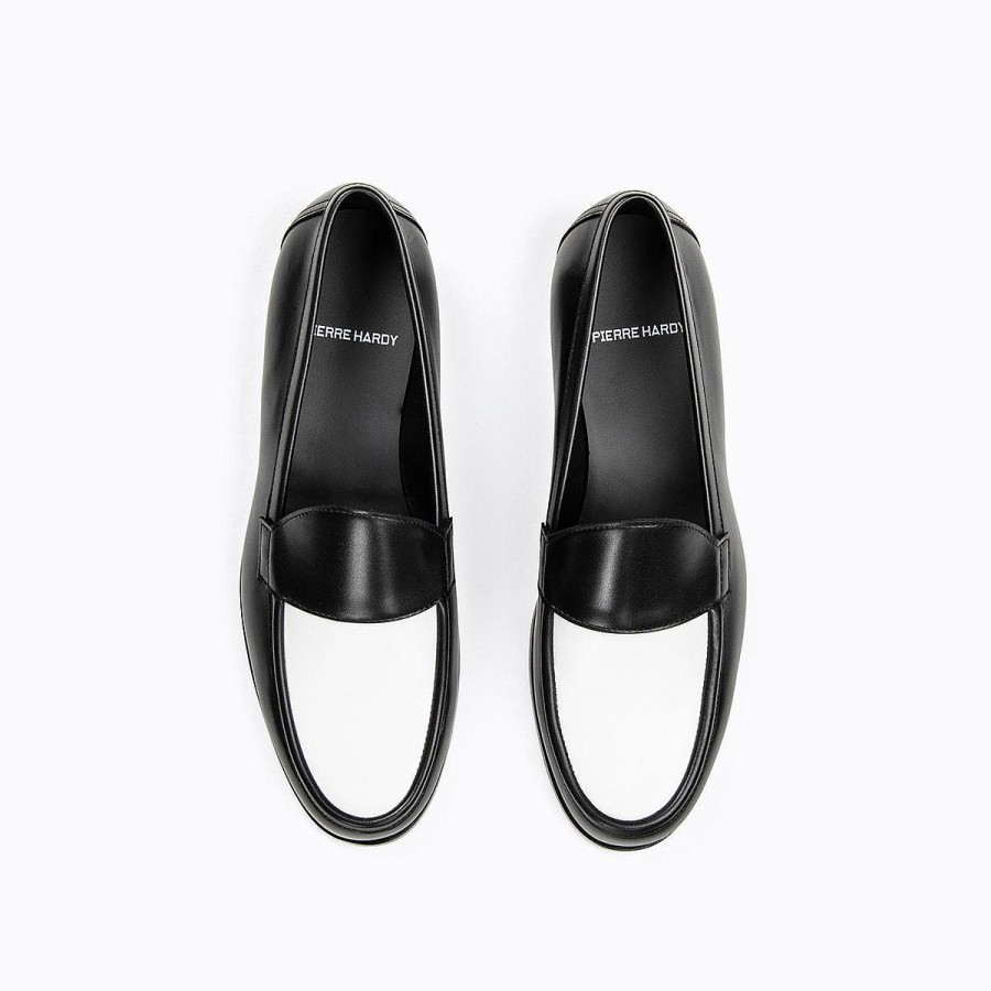 Pierre Hardy Hardy Loafer Black/White Loafers & Flat Shoes