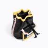 Pierre Hardy Alpha Day Bucket Bag Black/Pink/Yellow Bucket Bags