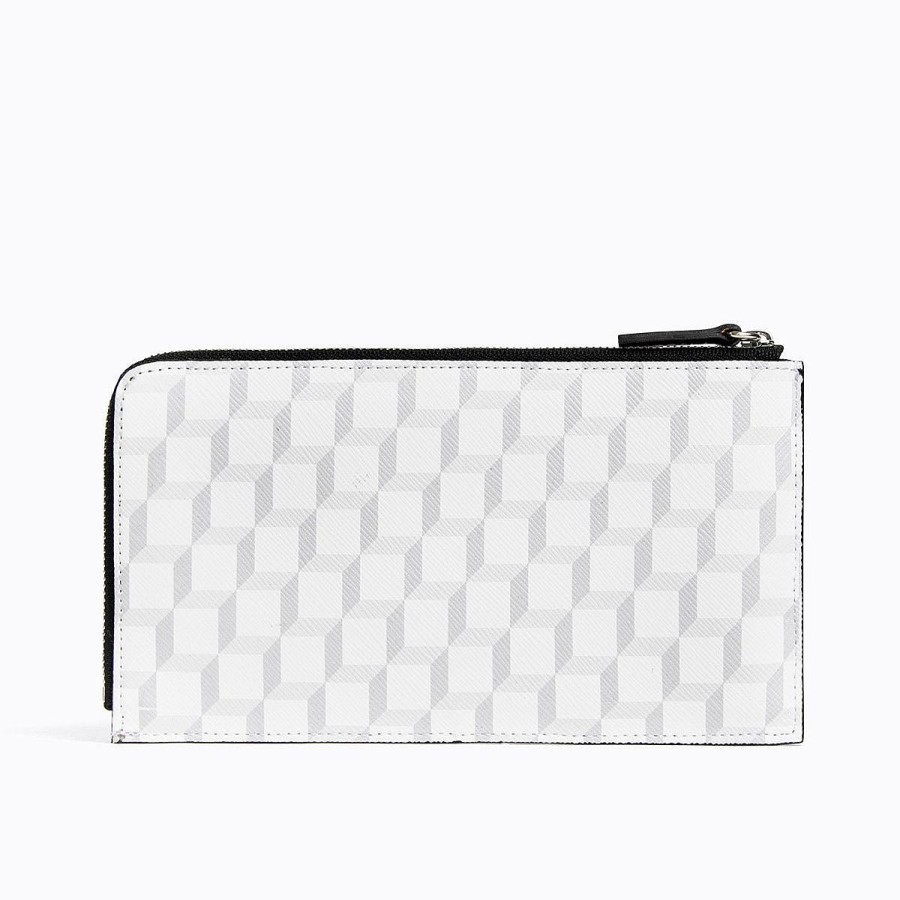 Pierre Hardy Palatine Wallet White/Black Wallets