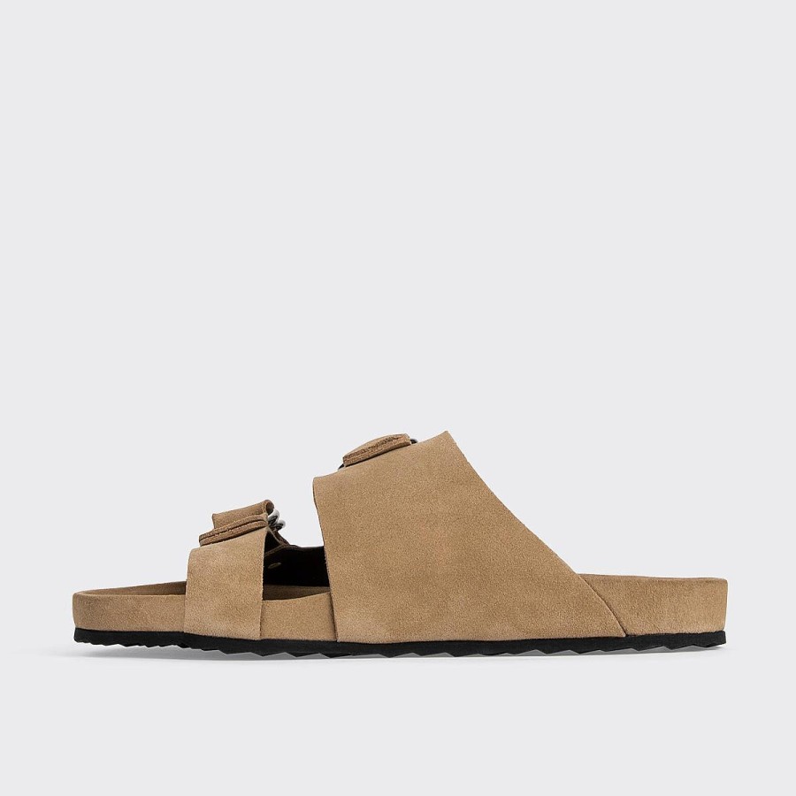 Pierre Hardy Beach Rider Flat Mule Sand Mules & Sandals