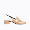 Pierre Hardy Biba Slingback Loafer Beige/White Pumps