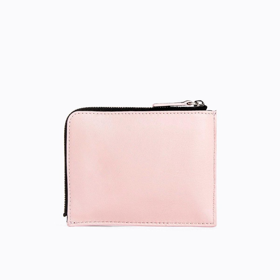 Pierre Hardy Valois Coin Purse Pink/White Wallets