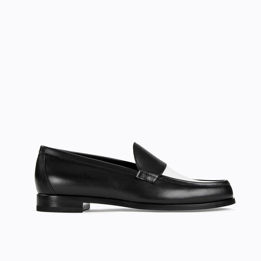 Pierre Hardy Hardy Loafer Black/White Loafers & Flat Shoes