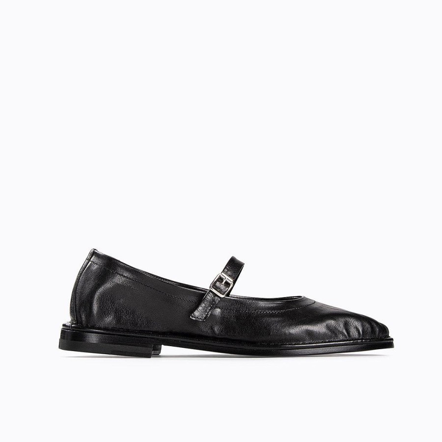 Pierre Hardy Trish Ballerina Black Loafers & Flat Shoes