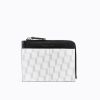 Pierre Hardy Valois Coin Purse White/Black Wallets