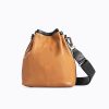 Pierre Hardy Alpha Day Bucket Bag Camel/Black Bucket Bags