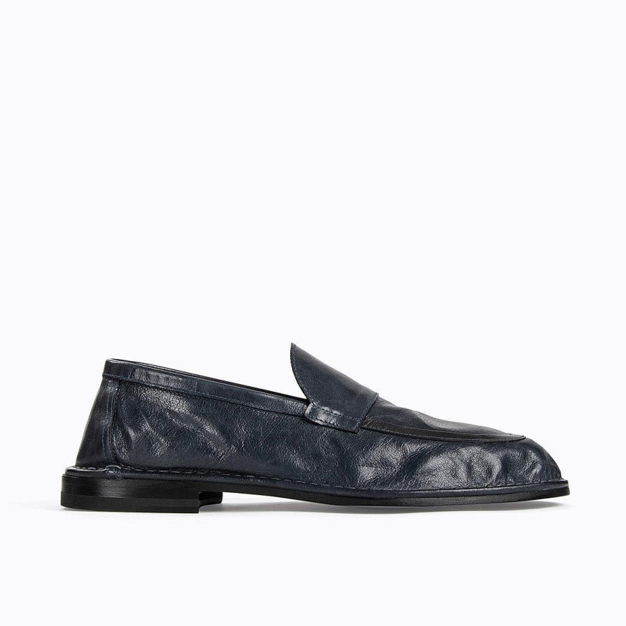 Pierre Hardy Noto Loafer Navy Loafers & Flat Shoes