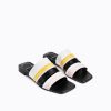 Pierre Hardy Alpha Capri Mule Pink/Yellow Mules & Sandals