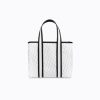 Pierre Hardy Mini Archi Tote White/Black Tote Bags