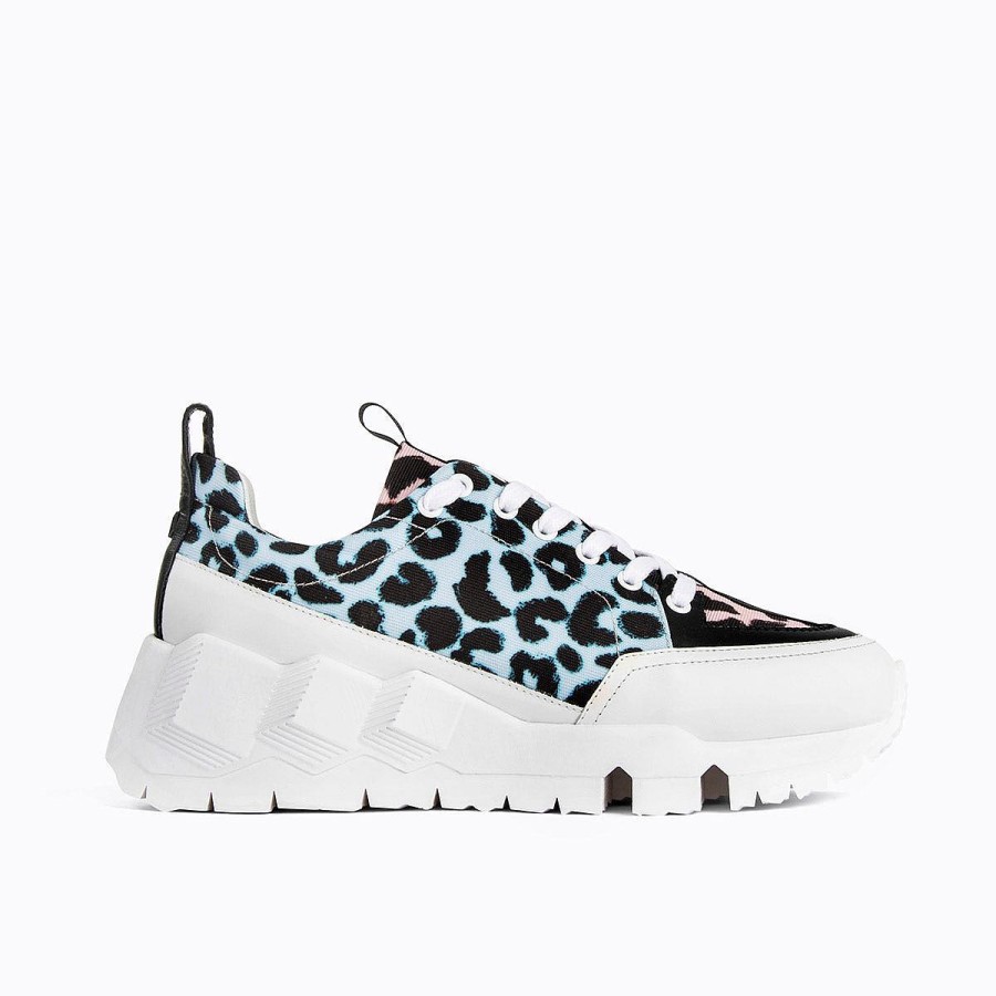 Pierre Hardy Street Life Sneakers Leopard Sneakers