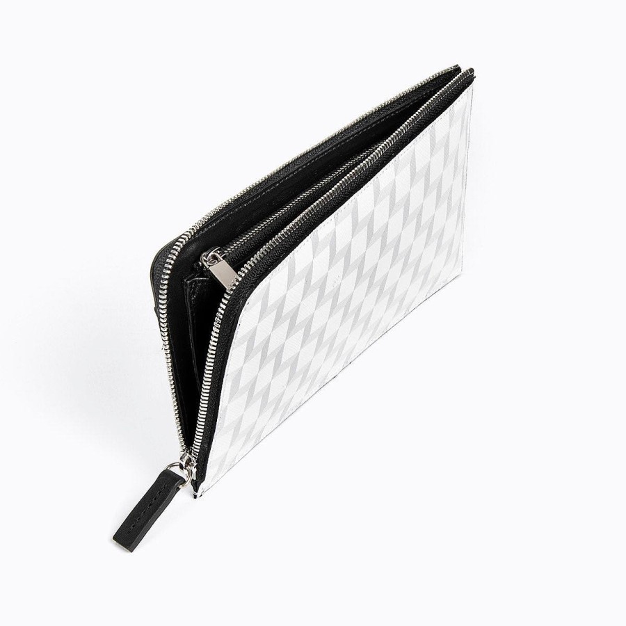 Pierre Hardy Palatine Wallet White/Black Wallets