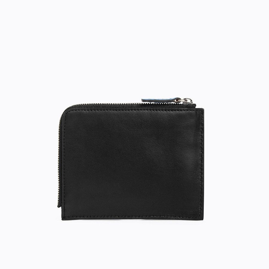 Pierre Hardy Valois Coin Purse Black/Olive Wallets