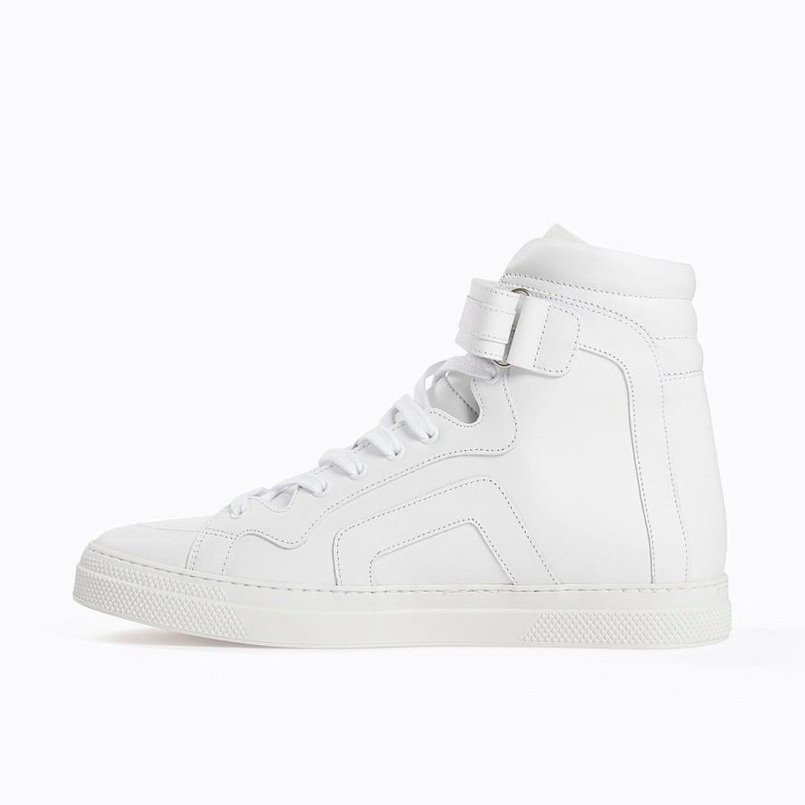 Pierre Hardy 112 High-Top Sneakers White Sneakers