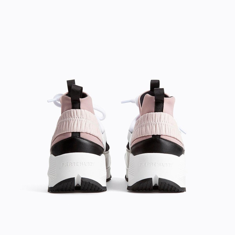 Pierre Hardy Trek Comet Sneakers Pink/Chalk/Black Sneakers