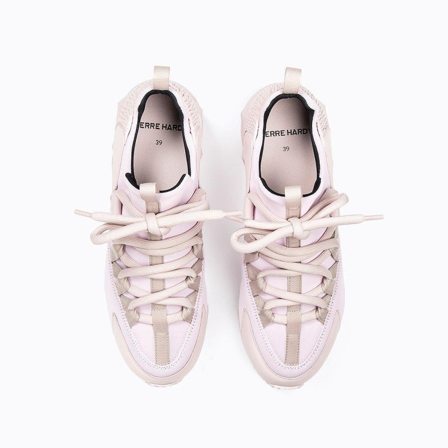 Pierre Hardy Trek Comet Sneakers Pink Powder Sneakers