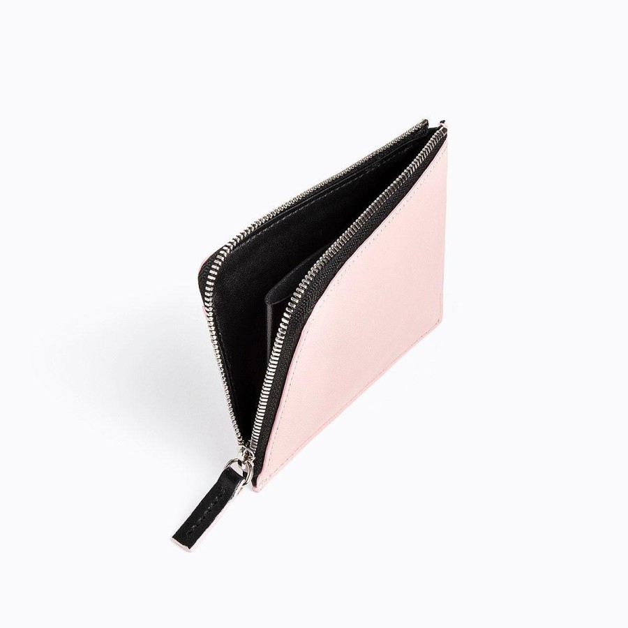 Pierre Hardy Valois Coin Purse Pink/White Wallets