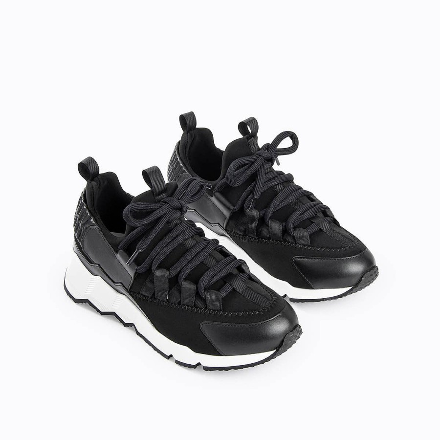 Pierre Hardy Trek Comet Sneakers Black Sneakers