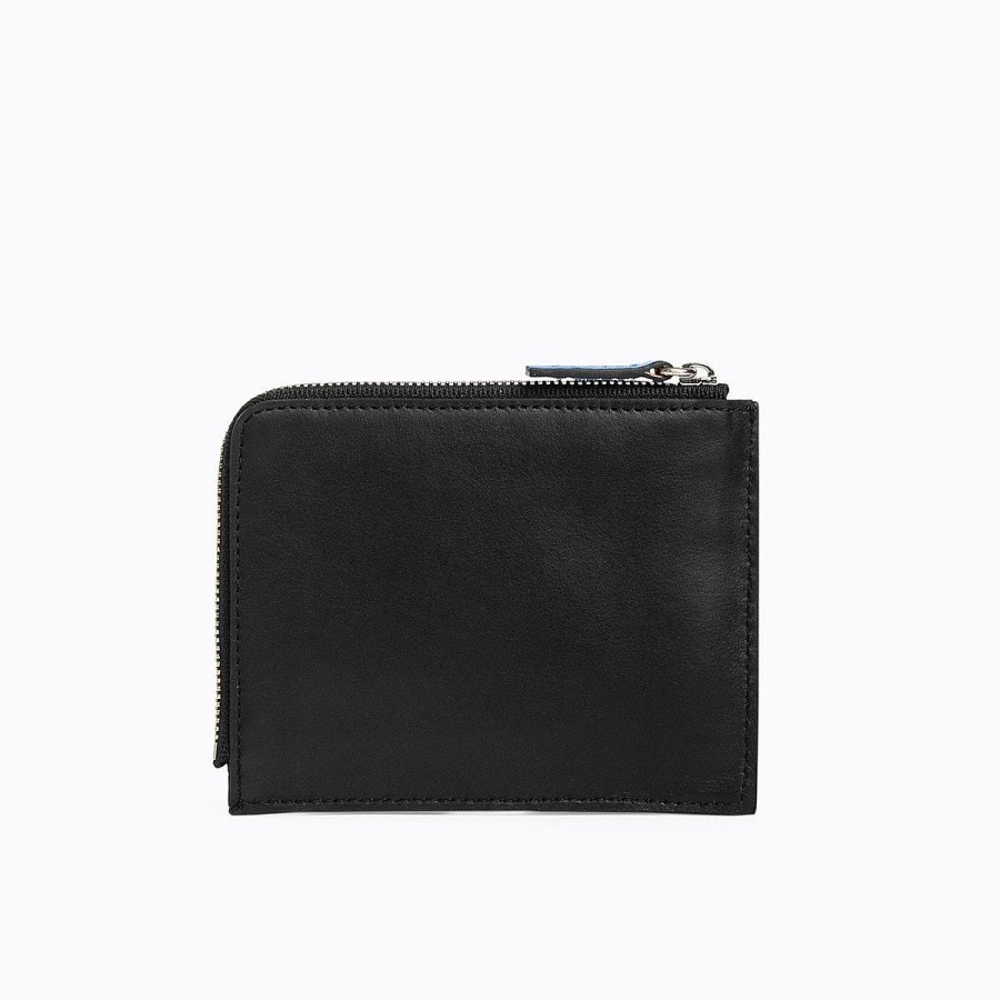 Pierre Hardy Valois Coin Purse Black/Olive Wallets