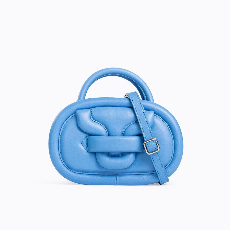 Pierre Hardy Alpha Strike Mini Bag Blue Handbags