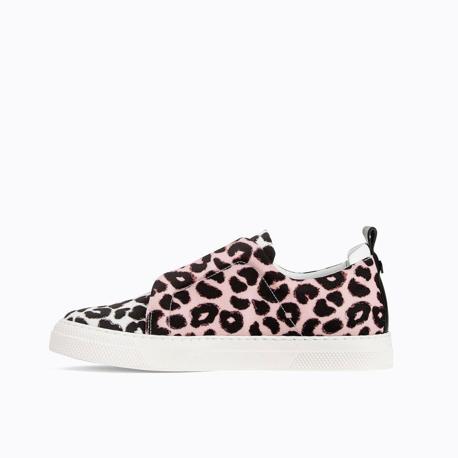 Pierre Hardy Slider Sneakers Leopard Sneakers