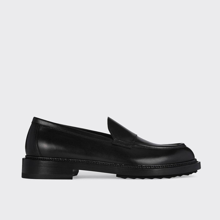 Pierre Hardy John Loafer Black Loafers & Flat Shoes