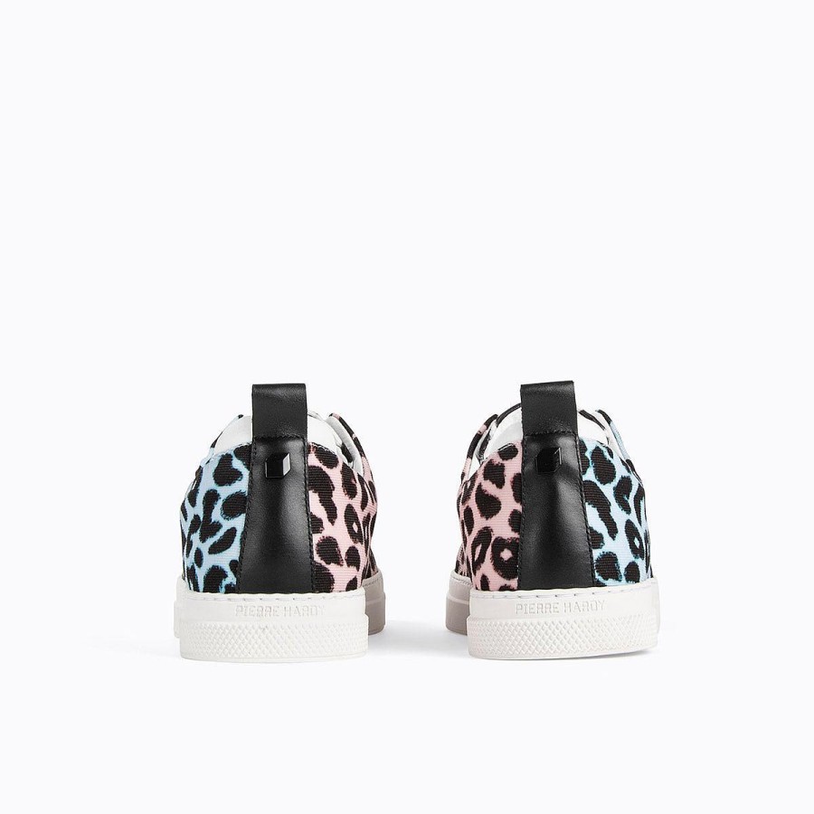 Pierre Hardy Slider Sneakers Leopard Sneakers