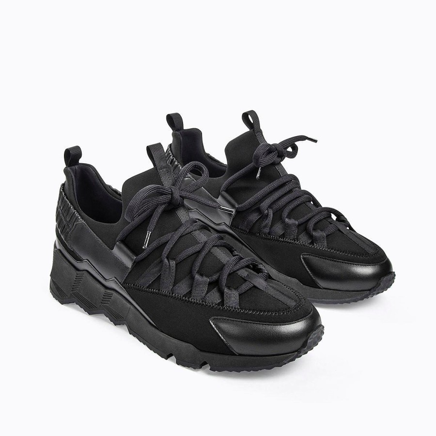 Pierre Hardy Trek Comet Sneakers Black Sneakers