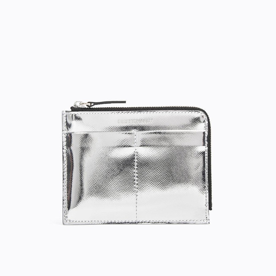 Pierre Hardy Valois Coin Purse Silver Wallets