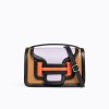 Pierre Hardy Alpha Handbag Cognac/Lilac/Orange/Black Handbags