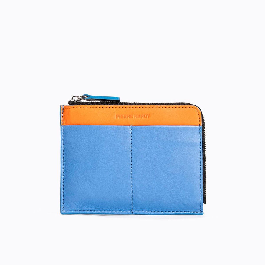 Pierre Hardy Valois Coin Purse Blue/Orange Wallets