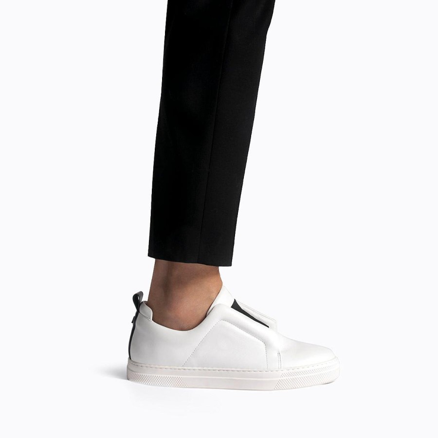 Pierre Hardy Slider Sneakers White/Black Sneakers